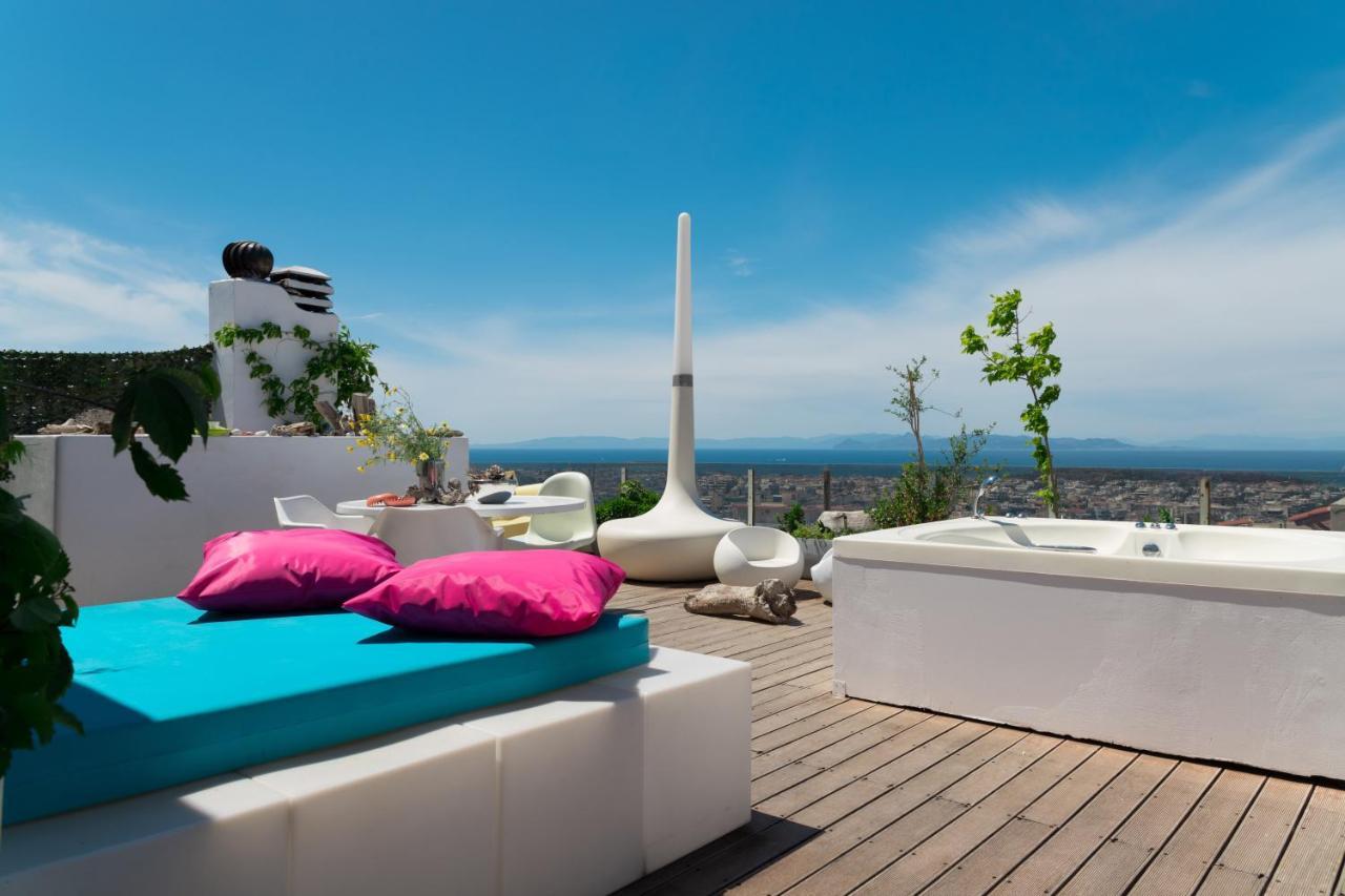 Dreamy Aegean View Apartment Атина Екстериор снимка